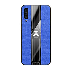 Ultra-thin Silicone Gel Soft Case Cover X02L for Samsung Galaxy A50 Blue