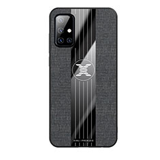 Ultra-thin Silicone Gel Soft Case Cover X02L for Samsung Galaxy A71 4G A715 Black
