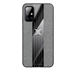 Ultra-thin Silicone Gel Soft Case Cover X02L for Samsung Galaxy A71 4G A715 Gray