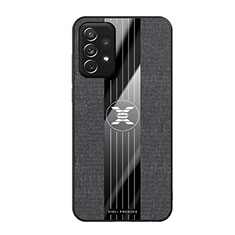 Ultra-thin Silicone Gel Soft Case Cover X02L for Samsung Galaxy A72 4G Black