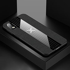 Ultra-thin Silicone Gel Soft Case Cover X02L for Samsung Galaxy M01 Core Black