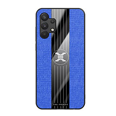 Ultra-thin Silicone Gel Soft Case Cover X02L for Samsung Galaxy M32 5G Blue