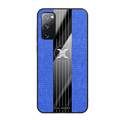 Ultra-thin Silicone Gel Soft Case Cover X02L for Samsung Galaxy S20 FE (2022) 5G Blue