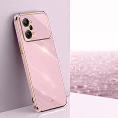 Ultra-thin Silicone Gel Soft Case Cover XL1 for Oppo K10 Pro 5G Pink