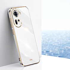 Ultra-thin Silicone Gel Soft Case Cover XL1 for Oppo Reno11 5G White