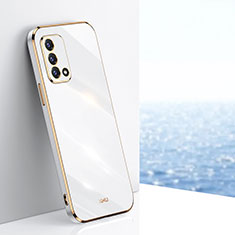 Ultra-thin Silicone Gel Soft Case Cover XL1 for Oppo Reno6 Lite White