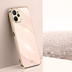 Ultra-thin Silicone Gel Soft Case Cover XL1 for Realme 10 5G Rose Gold