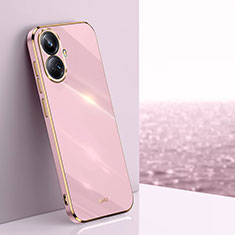 Ultra-thin Silicone Gel Soft Case Cover XL1 for Realme 10 Pro+ Plus 5G Clove Purple