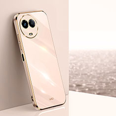 Ultra-thin Silicone Gel Soft Case Cover XL1 for Realme 11 5G Rose Gold