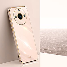 Ultra-thin Silicone Gel Soft Case Cover XL1 for Realme 11 Pro+ Plus 5G Rose Gold