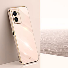 Ultra-thin Silicone Gel Soft Case Cover XL1 for Realme Narzo 50 5G Gold