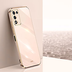 Ultra-thin Silicone Gel Soft Case Cover XL1 for Realme Q3s 5G Gold