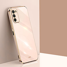Ultra-thin Silicone Gel Soft Case Cover XL1 for Samsung Galaxy A02s Gold
