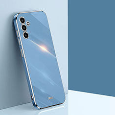 Ultra-thin Silicone Gel Soft Case Cover XL1 for Samsung Galaxy A04s Blue