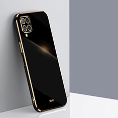 Ultra-thin Silicone Gel Soft Case Cover XL1 for Samsung Galaxy A12 Nacho Black
