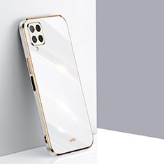 Ultra-thin Silicone Gel Soft Case Cover XL1 for Samsung Galaxy A12 Nacho White