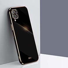 Ultra-thin Silicone Gel Soft Case Cover XL1 for Samsung Galaxy A22 4G Black