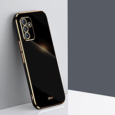 Ultra-thin Silicone Gel Soft Case Cover XL1 for Samsung Galaxy A25 5G Black