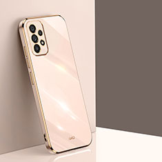 Ultra-thin Silicone Gel Soft Case Cover XL1 for Samsung Galaxy A33 5G Gold