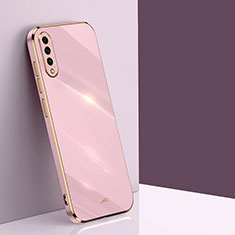 Ultra-thin Silicone Gel Soft Case Cover XL1 for Samsung Galaxy A50 Pink