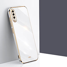 Ultra-thin Silicone Gel Soft Case Cover XL1 for Samsung Galaxy A50 White