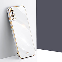 Ultra-thin Silicone Gel Soft Case Cover XL1 for Samsung Galaxy A50S White
