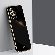 Ultra-thin Silicone Gel Soft Case Cover XL1 for Samsung Galaxy A52 5G Black