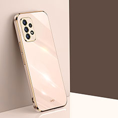 Ultra-thin Silicone Gel Soft Case Cover XL1 for Samsung Galaxy A52 5G Gold
