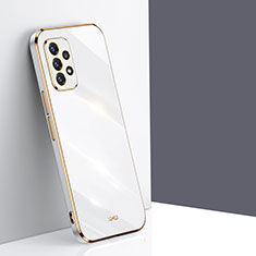 Ultra-thin Silicone Gel Soft Case Cover XL1 for Samsung Galaxy A52 5G White