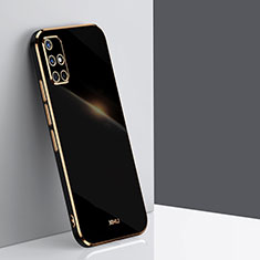 Ultra-thin Silicone Gel Soft Case Cover XL1 for Samsung Galaxy A71 4G A715 Black