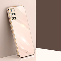Ultra-thin Silicone Gel Soft Case Cover XL1 for Samsung Galaxy A71 4G A715 Gold