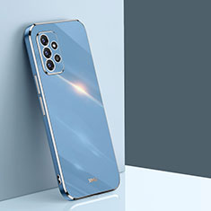 Ultra-thin Silicone Gel Soft Case Cover XL1 for Samsung Galaxy A72 4G Blue