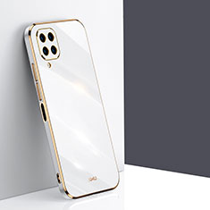 Ultra-thin Silicone Gel Soft Case Cover XL1 for Samsung Galaxy M32 4G White