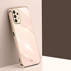 Ultra-thin Silicone Gel Soft Case Cover XL1 for Samsung Galaxy M32 5G Gold