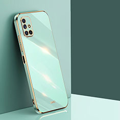 Ultra-thin Silicone Gel Soft Case Cover XL1 for Samsung Galaxy M51 Green