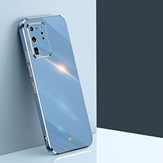 Ultra-thin Silicone Gel Soft Case Cover XL1 for Samsung Galaxy S20 Ultra Blue