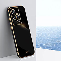 Ultra-thin Silicone Gel Soft Case Cover XL1 for Vivo iQOO 11 5G Black