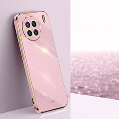 Ultra-thin Silicone Gel Soft Case Cover XL1 for Vivo X90 5G Pink