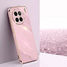 Ultra-thin Silicone Gel Soft Case Cover XL1 for Vivo X90 Pro 5G Pink