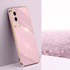 Ultra-thin Silicone Gel Soft Case Cover XL1 for Vivo Y71t 5G Pink
