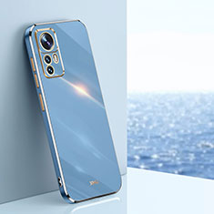 Ultra-thin Silicone Gel Soft Case Cover XL1 for Xiaomi Mi 12T Pro 5G Blue