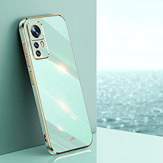 Ultra-thin Silicone Gel Soft Case Cover XL1 for Xiaomi Mi 12T Pro 5G Green