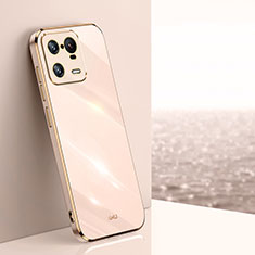 Ultra-thin Silicone Gel Soft Case Cover XL1 for Xiaomi Mi 13 Pro 5G Gold