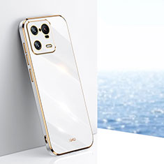 Ultra-thin Silicone Gel Soft Case Cover XL1 for Xiaomi Mi 13 Pro 5G White
