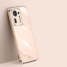 Ultra-thin Silicone Gel Soft Case Cover XL1 for Xiaomi Mi Mix 4 5G Gold