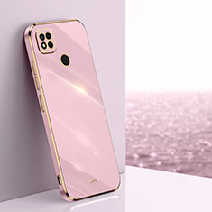 Ultra-thin Silicone Gel Soft Case Cover XL1 for Xiaomi POCO C3 Pink