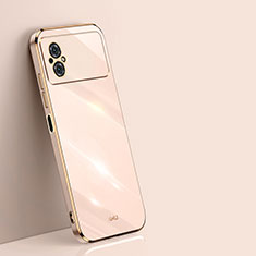 Ultra-thin Silicone Gel Soft Case Cover XL1 for Xiaomi Poco M4 5G Gold