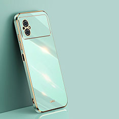Ultra-thin Silicone Gel Soft Case Cover XL1 for Xiaomi Poco M4 5G Green