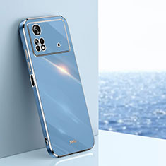 Ultra-thin Silicone Gel Soft Case Cover XL1 for Xiaomi Poco X4 Pro 5G Blue