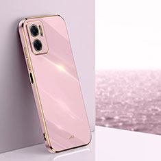 Ultra-thin Silicone Gel Soft Case Cover XL1 for Xiaomi Redmi 10 Prime Plus 5G Pink